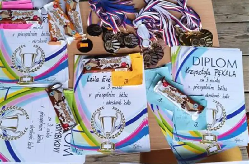 Přespolní běh - ceny.