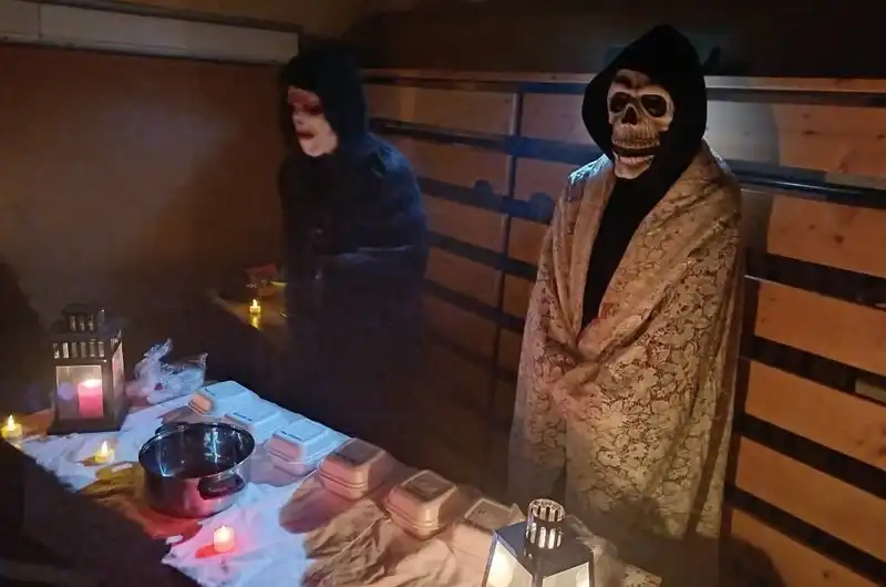 Tajemná ochutnávka.