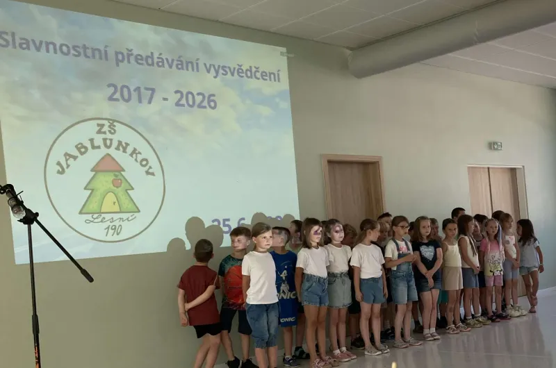 Slavnostní vyřazení žáků 9. ročníků
