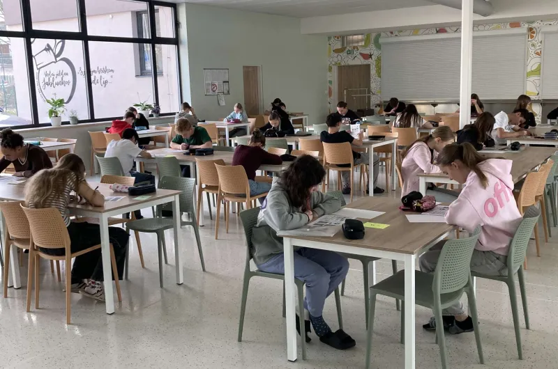 Matematický klokan soutěžící