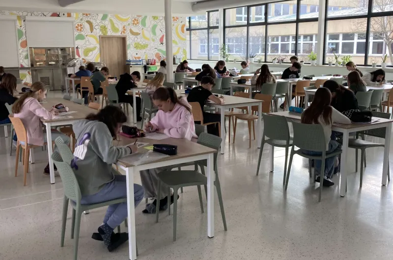 Matematický klokan soutěžící