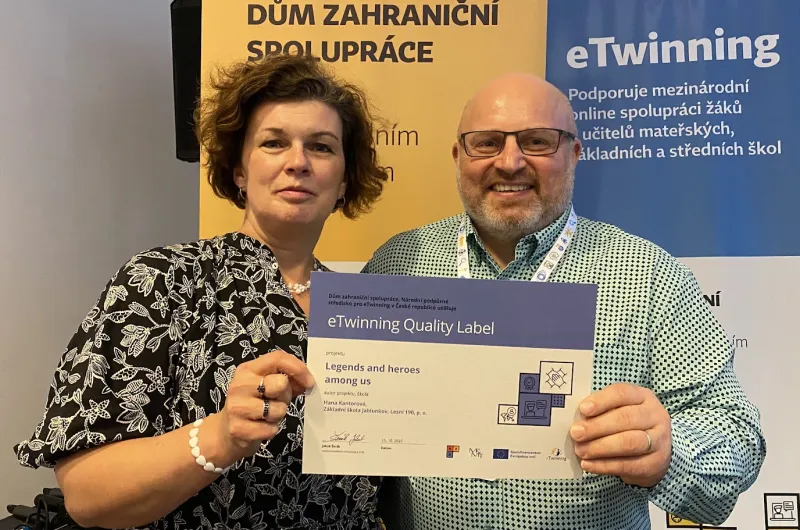 foto s certifikátem
