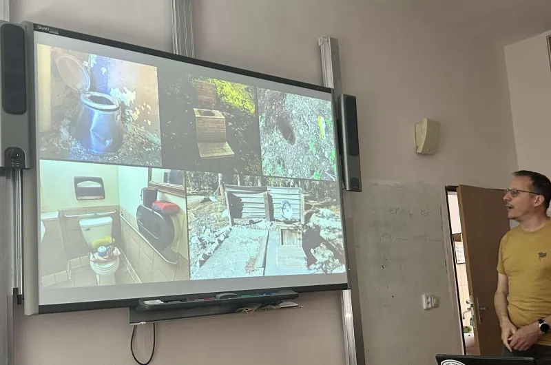 Deváťáci objevovali Ameriku i život na trailu
