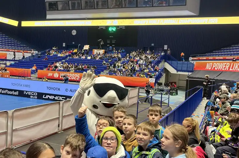 Maskot v hledišti