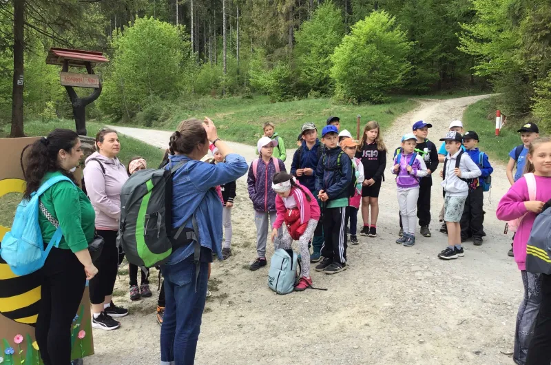 Návštěva včelnice na Slovensku – projekt Trojmezí 