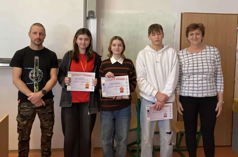 Vítězové mladší kategorie s porotou