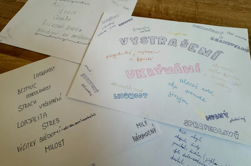 Spravedliví mezi národy. - vzkazy