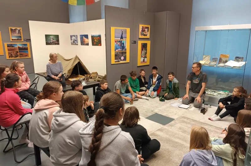 6. B na výletě