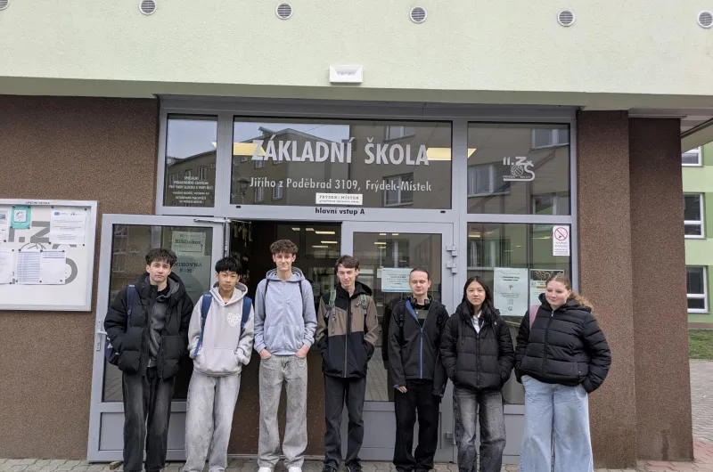 Žáci, kteří nás reprezentovali.