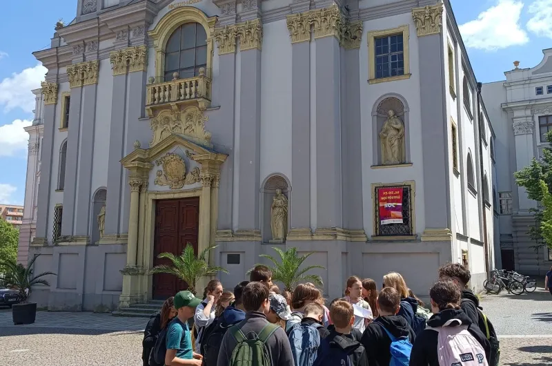 6. B na výletě