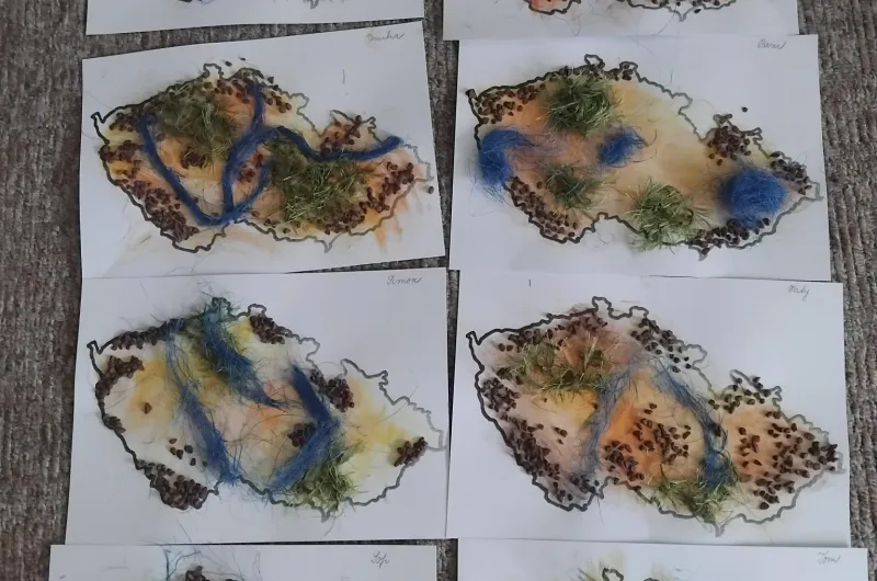 Senzory map