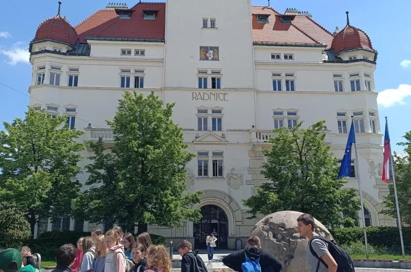 6. B na výletě