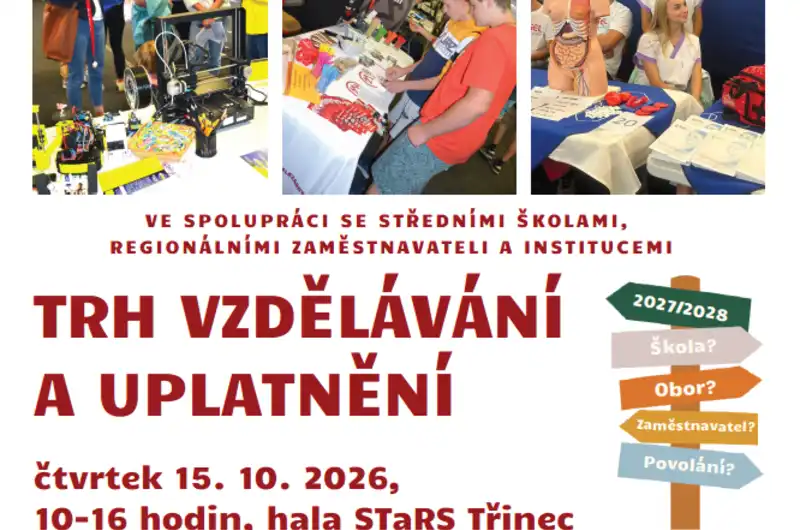Kam po základní škole? Žáci hledali odpovědi na Trhu vzdělávání a uplatnění 