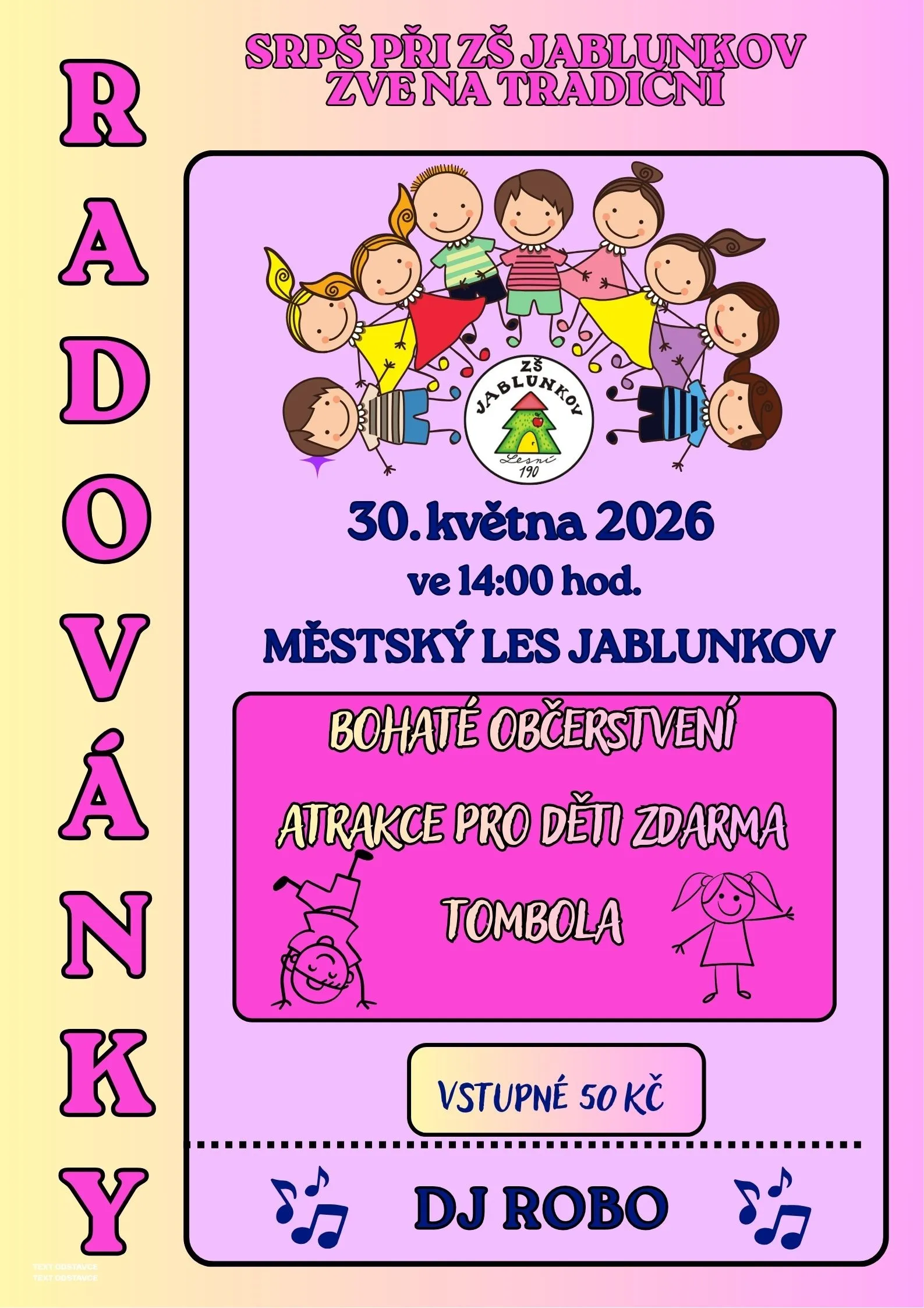 Radovánky - plakát