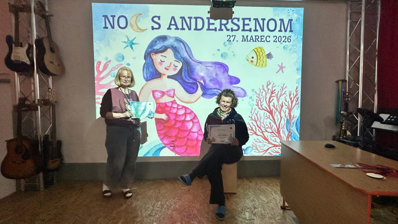 🌙 Noc s Andersenem v Kysuckém Novém Mestě! 📚🇸🇰