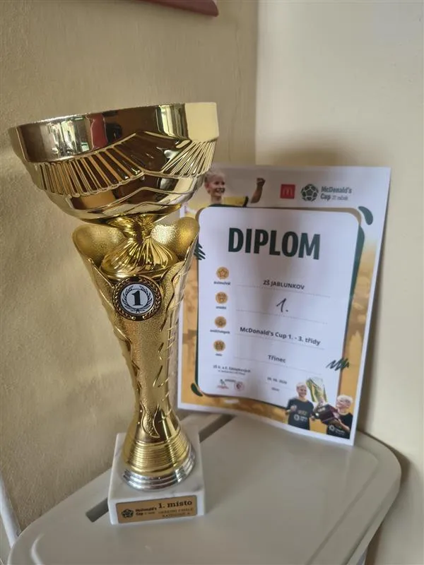 Úspěch mladších žáků v turnaji McDonald´s Cup