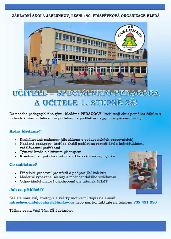 Učitel - speciální pedagog